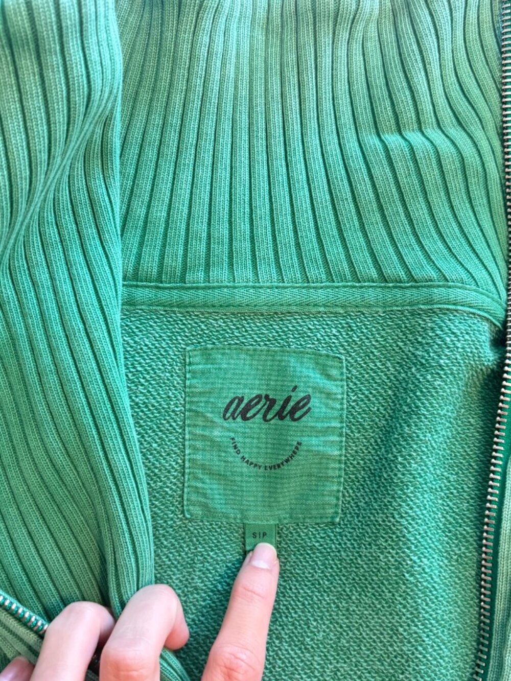 Aerie Down to Earth Quarterzip - Picture 5 of 5